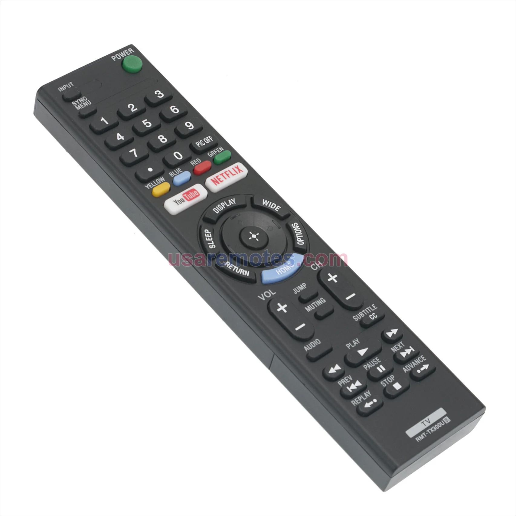 Sony KD-65XF7096 remote control replacement Sony KD-65XF7096 remote control replacement