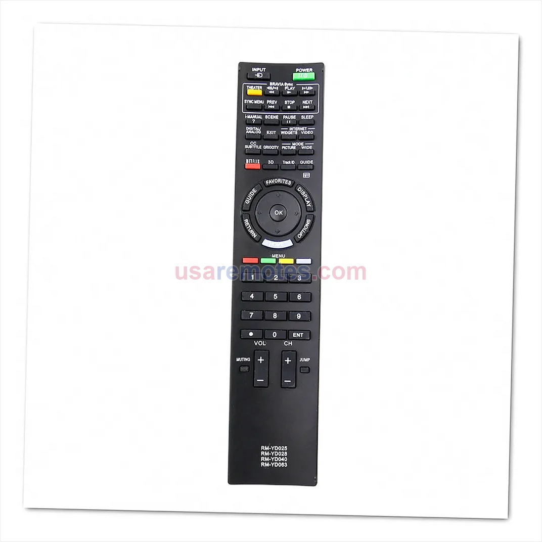 Sony KDL-40BX420B remote control replacement Sony KDL-40BX420B remote control replacement