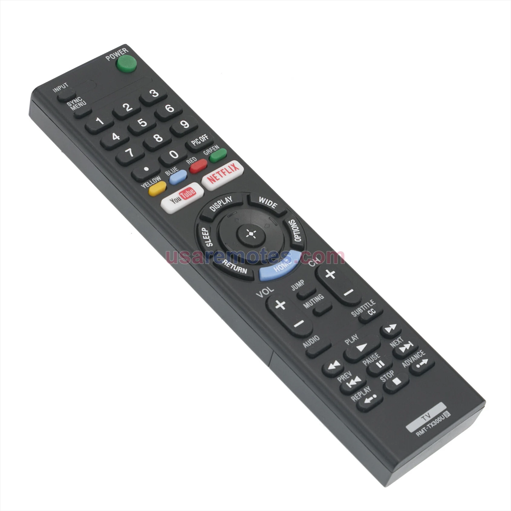 Sony KDL-40WE663BU remote control replacement Sony KDL-40WE663BU remote control replacement