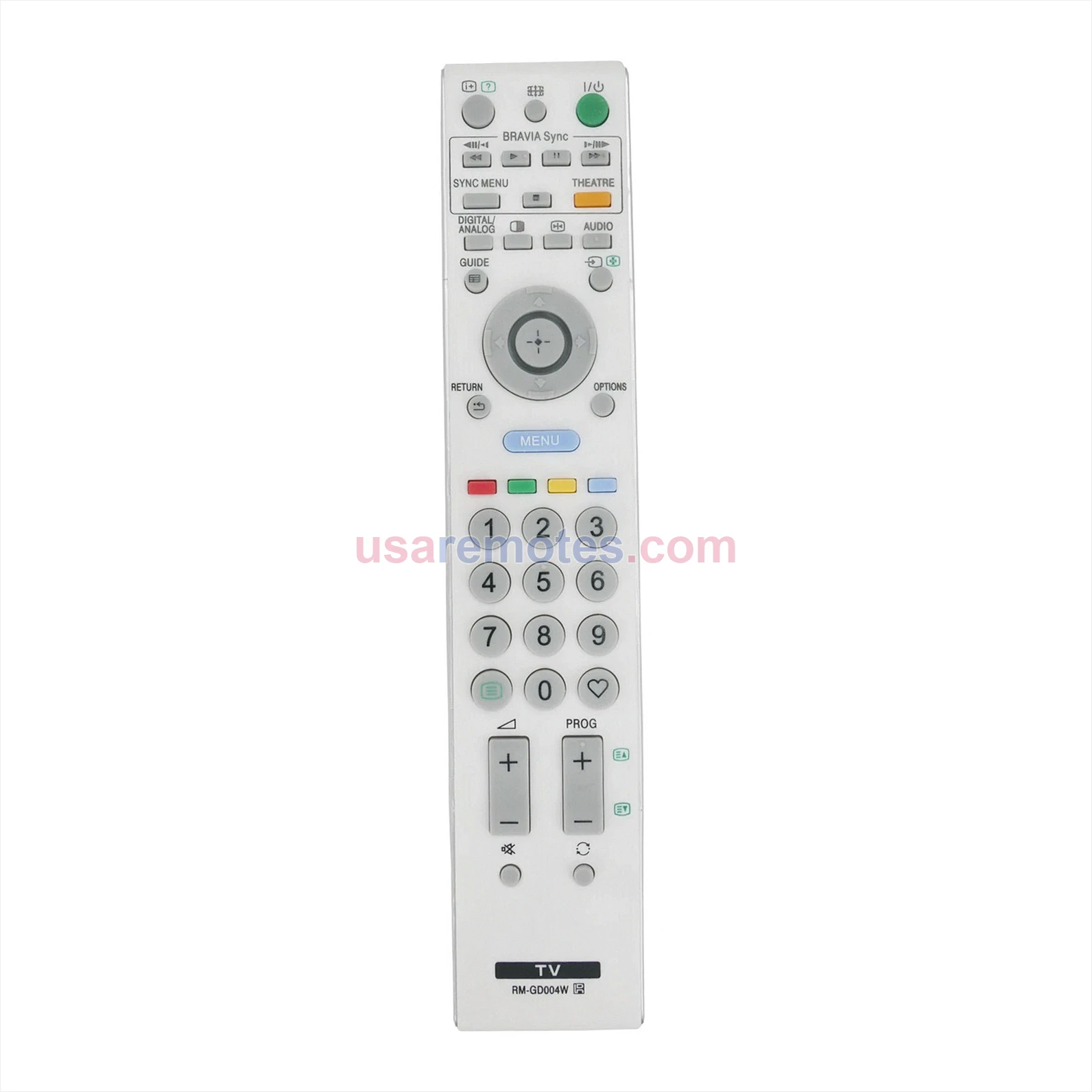 Sony KDL-46W4000 remote control replacement
