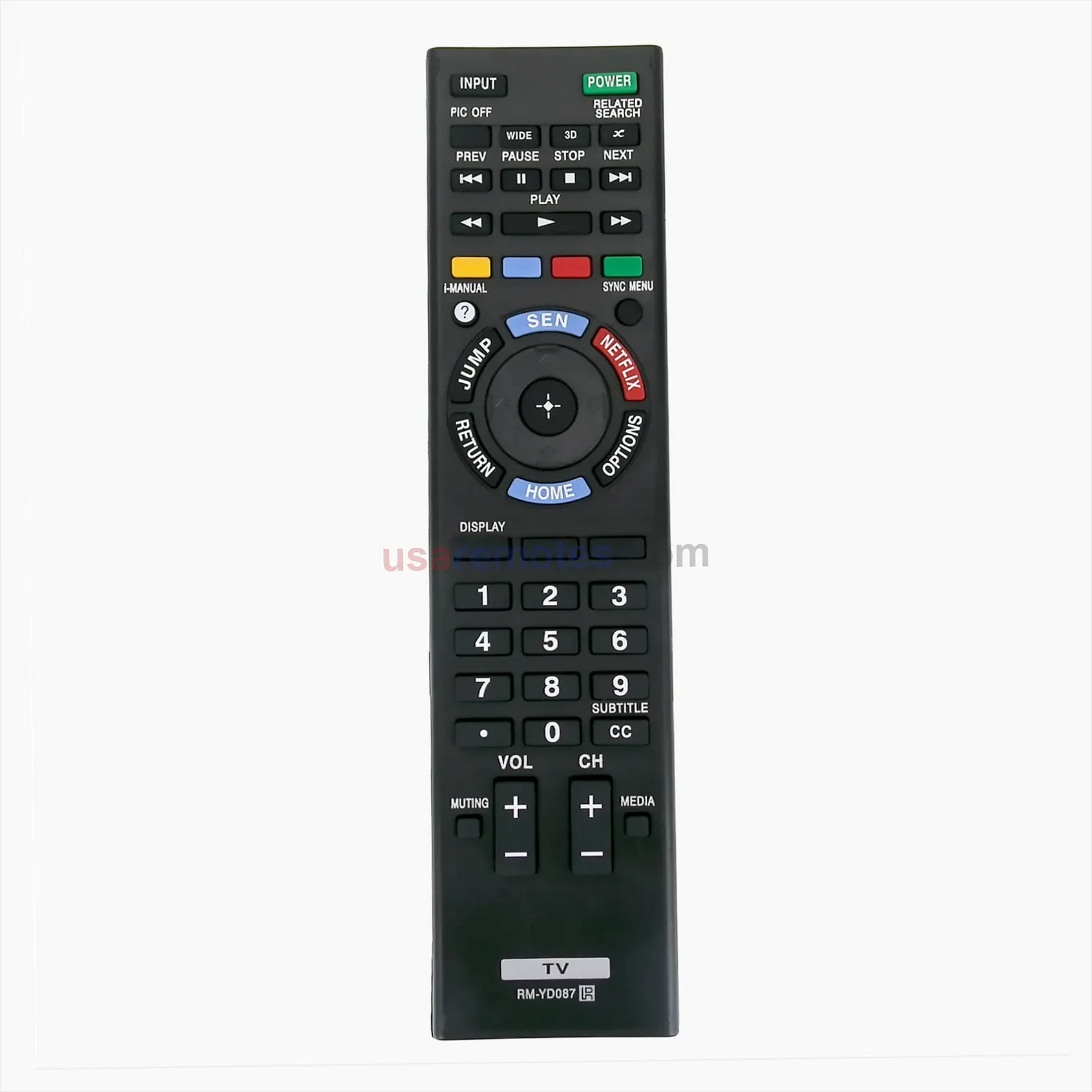 Sony KDL-47W802A remote control replacement Sony KDL-47W802A remote control replacement