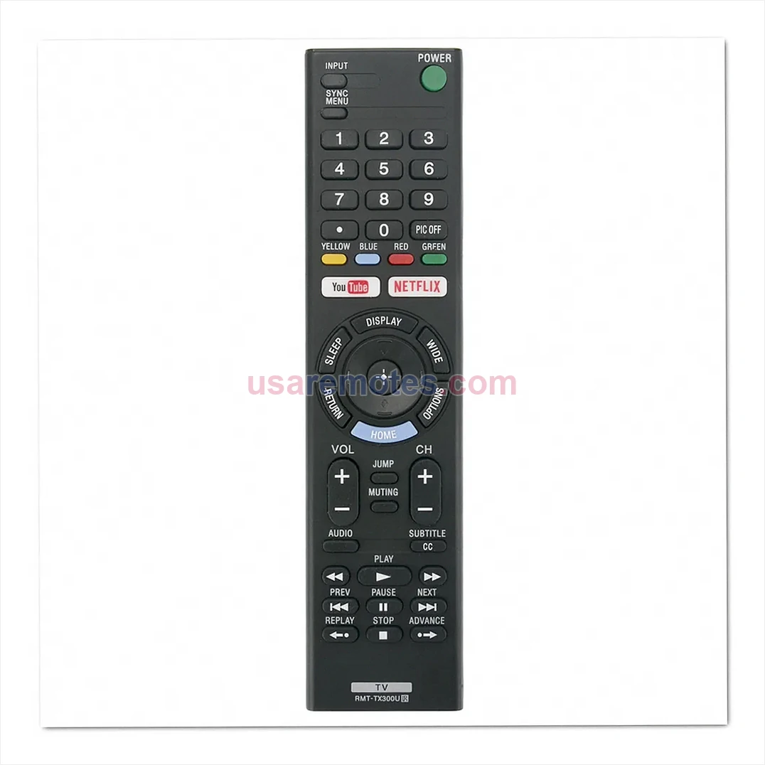 Sony KDL-49W667E remote control replacement Sony KDL-49W667E remote control replacement