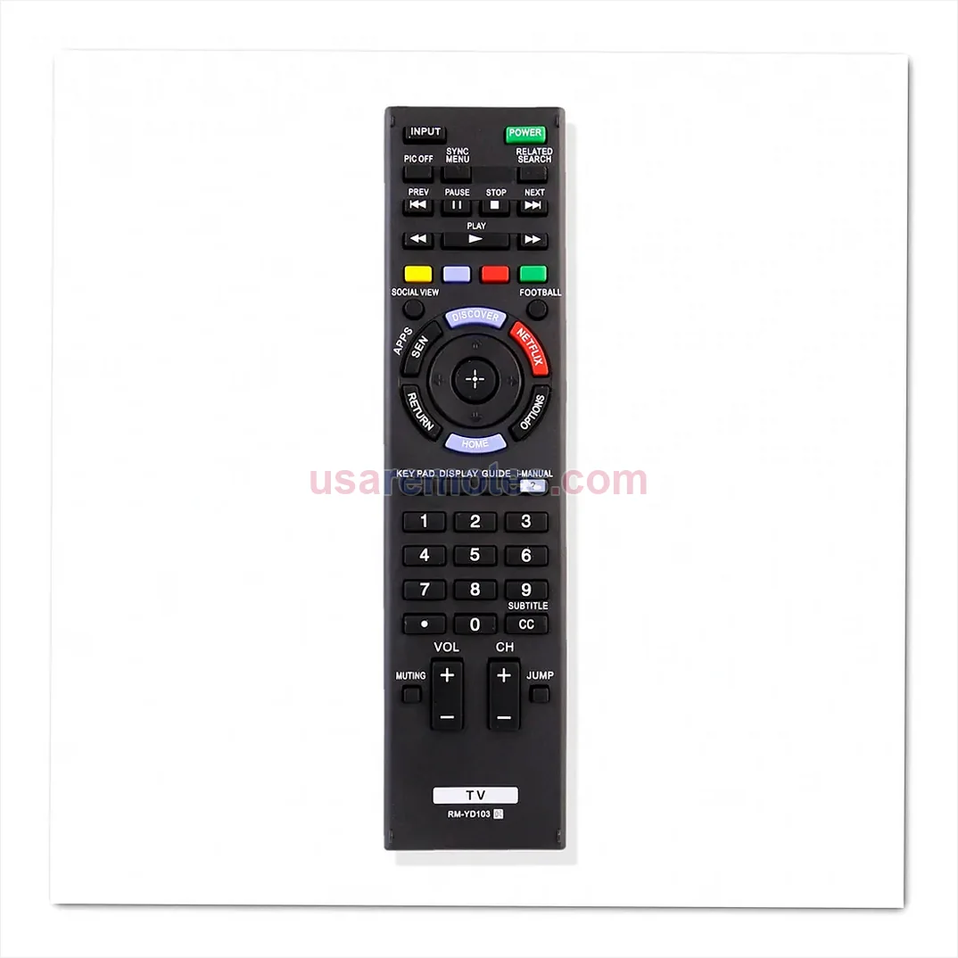 Sony KDL-60W610B remote control replacement Sony KDL-60W610B remote control replacement