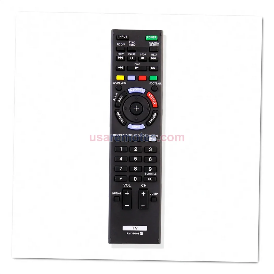 Sony KDL-60W630B remote control replacement Sony KDL-60W630B remote control replacement