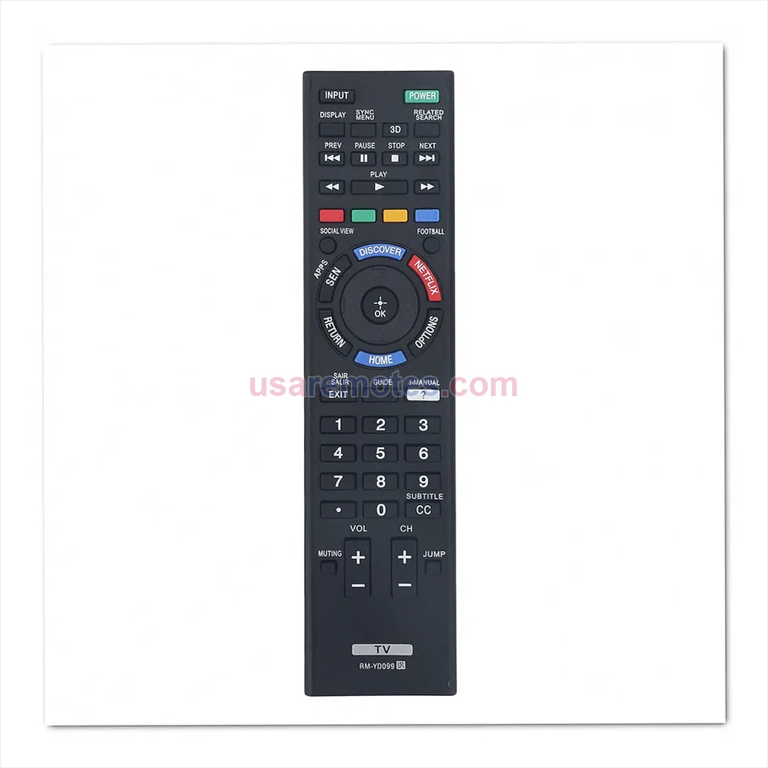 Sony KDL-60W857B remote control replacement Sony KDL-60W857B remote control replacement