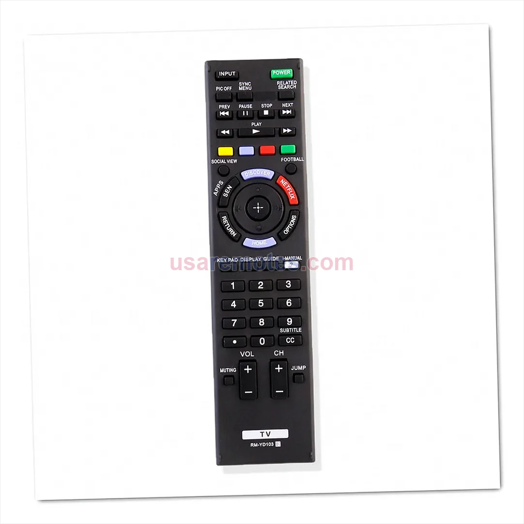 Sony KDL-70W830B remote control replacement Sony KDL-70W830B remote control replacement