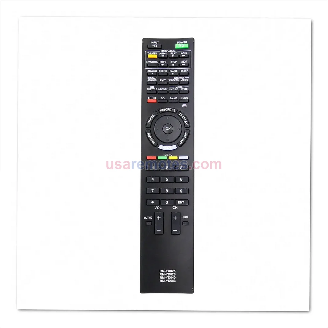 Sony KLV-40S510A remote control replacement Sony KLV-40S510A remote control replacement