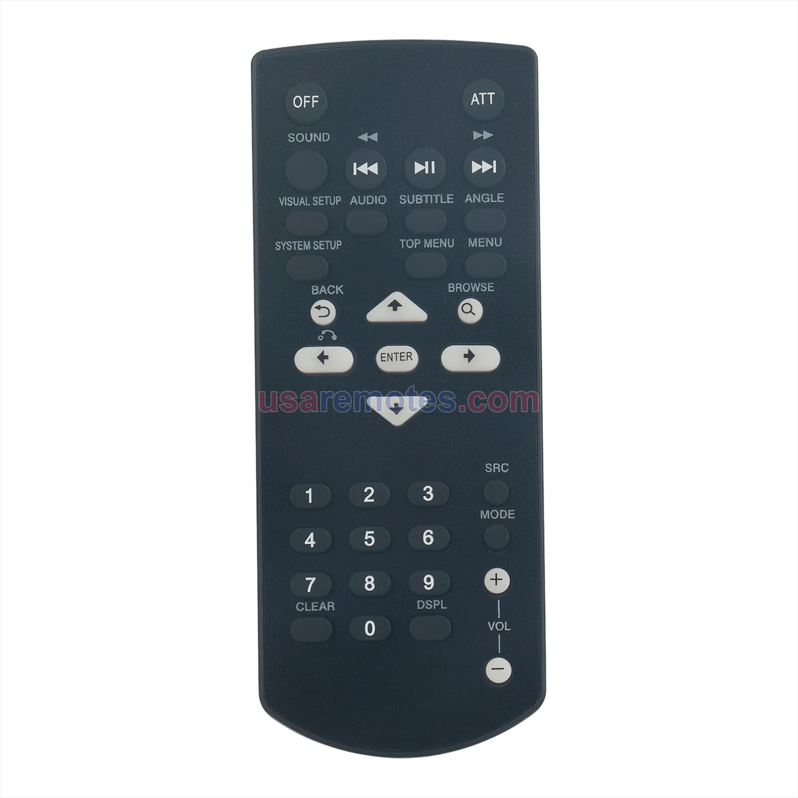 Sony MEXDV1500U remote control replacement Sony MEXDV1500U remote control replacement