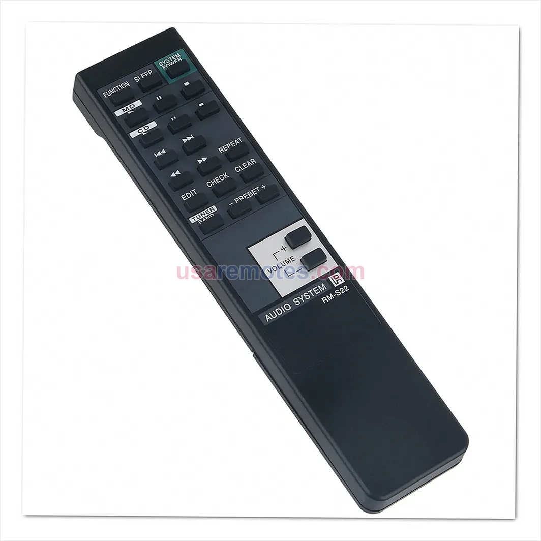 Sony MHC-501 remote control replacement Sony MHC-501 remote control replacement