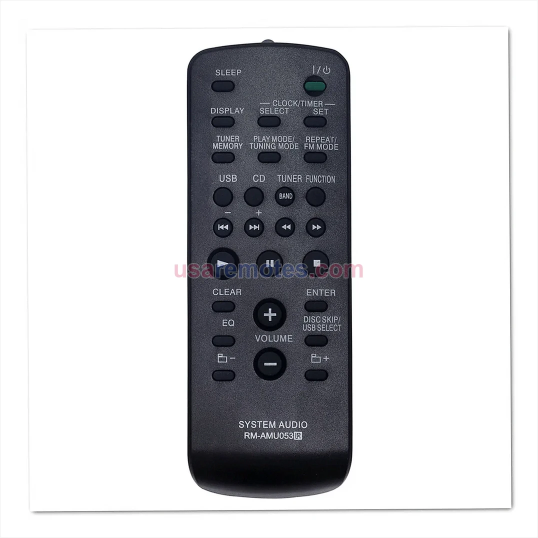 Sony MHC-EC59 remote control replacement