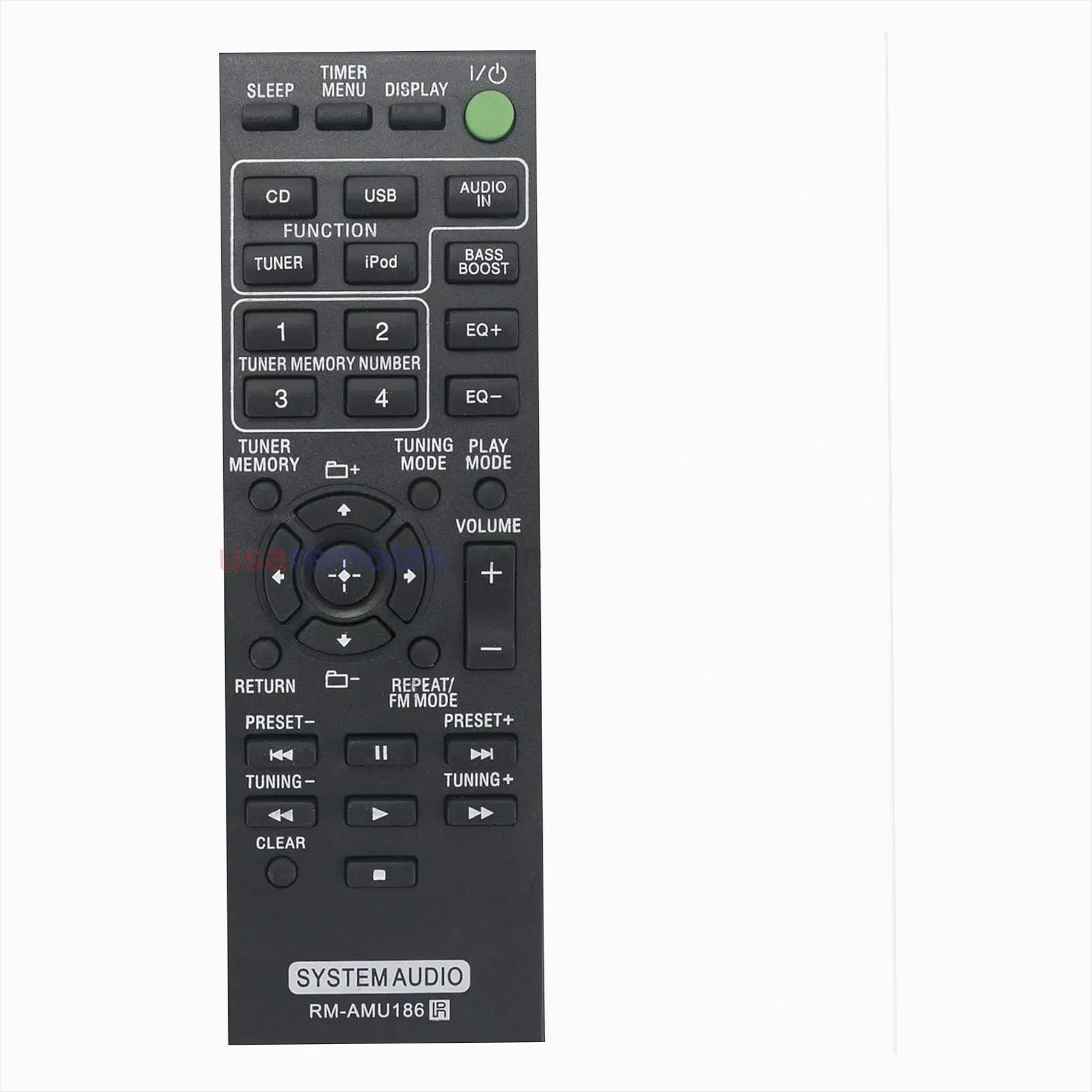 Sony MHC-EC619 remote control replacement Sony MHC-EC619 remote control replacement
