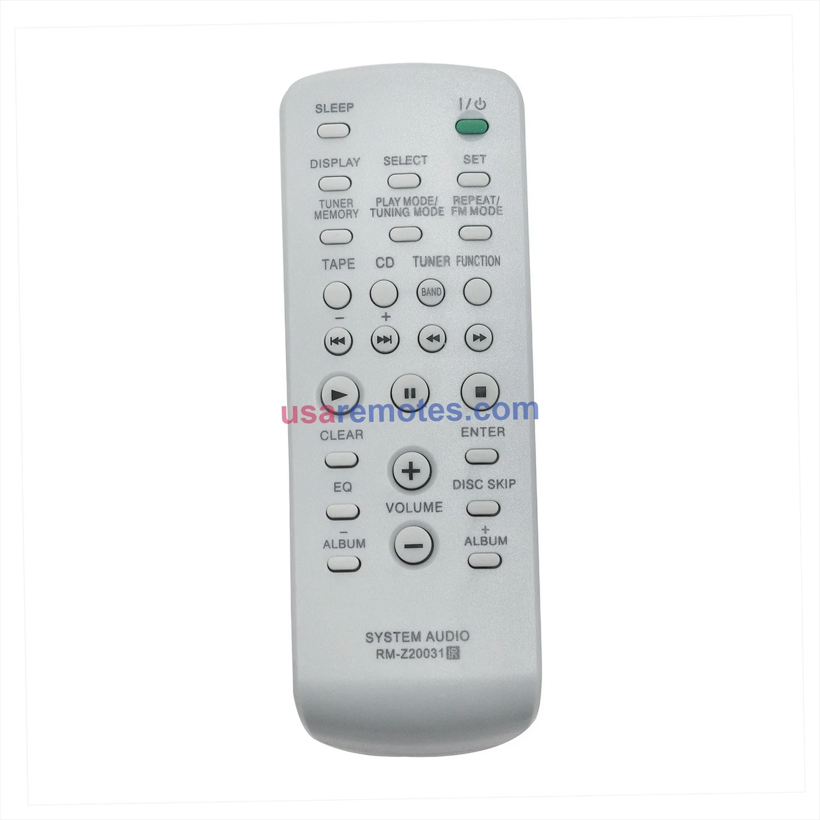 Sony MHC-GX9900 remote control replacement Sony MHC-GX9900 remote control replacement