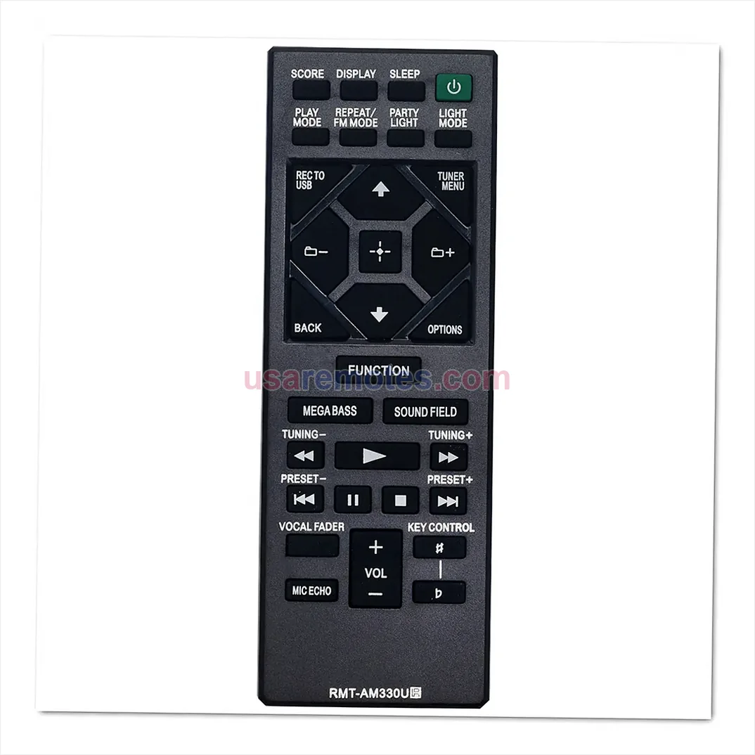 Sony MHC-V50 remote control replacement Sony MHC-V50 remote control replacement