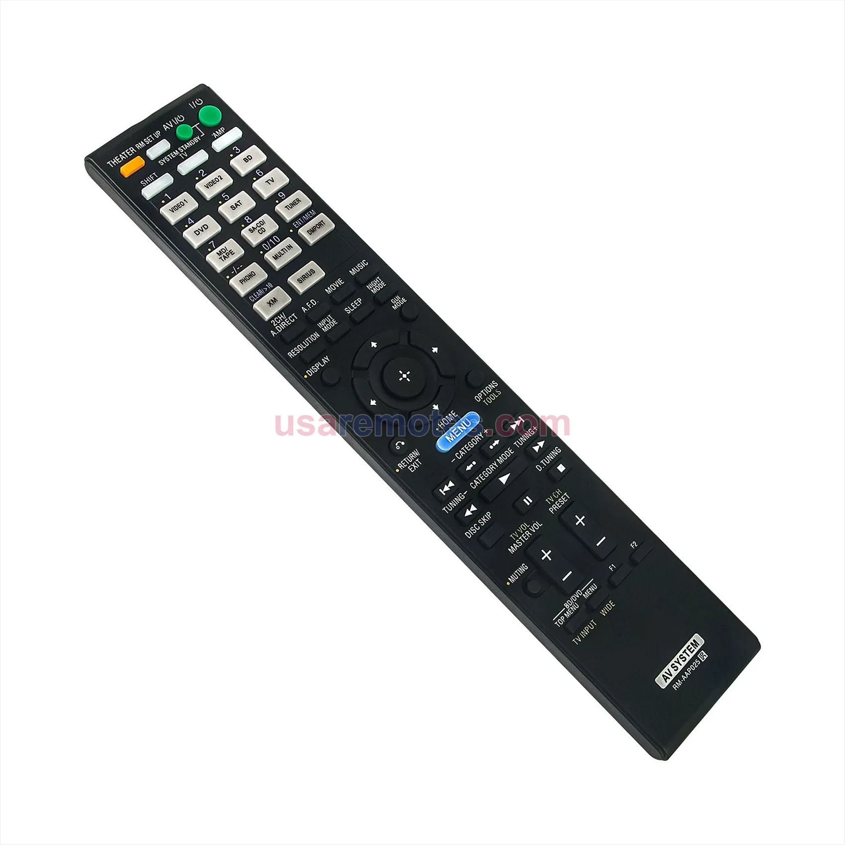 Sony NSTR-DA2400ES remote control replacement Sony NSTR-DA2400ES remote control replacement