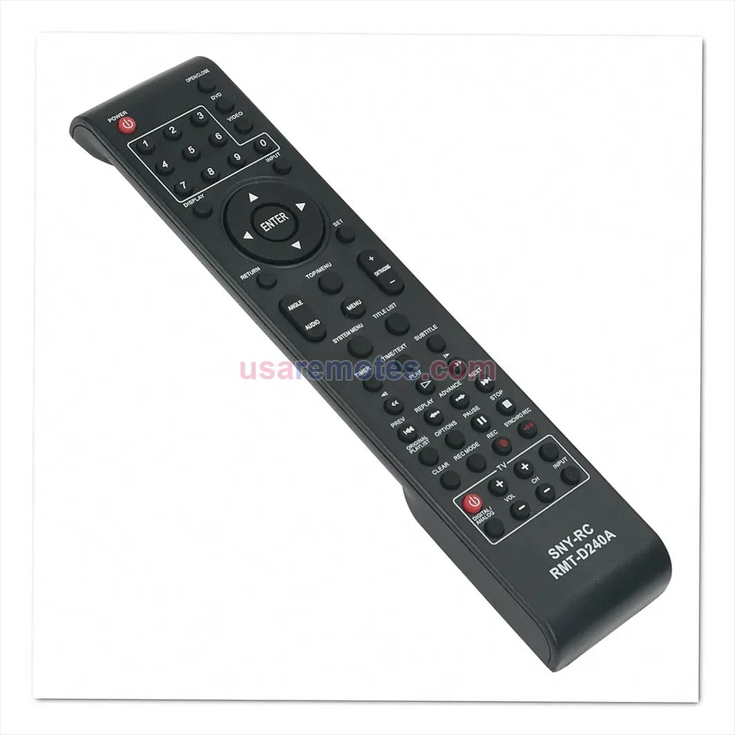 Sony RDRVX555 remote control replacement Sony RDRVX555 remote control replacement