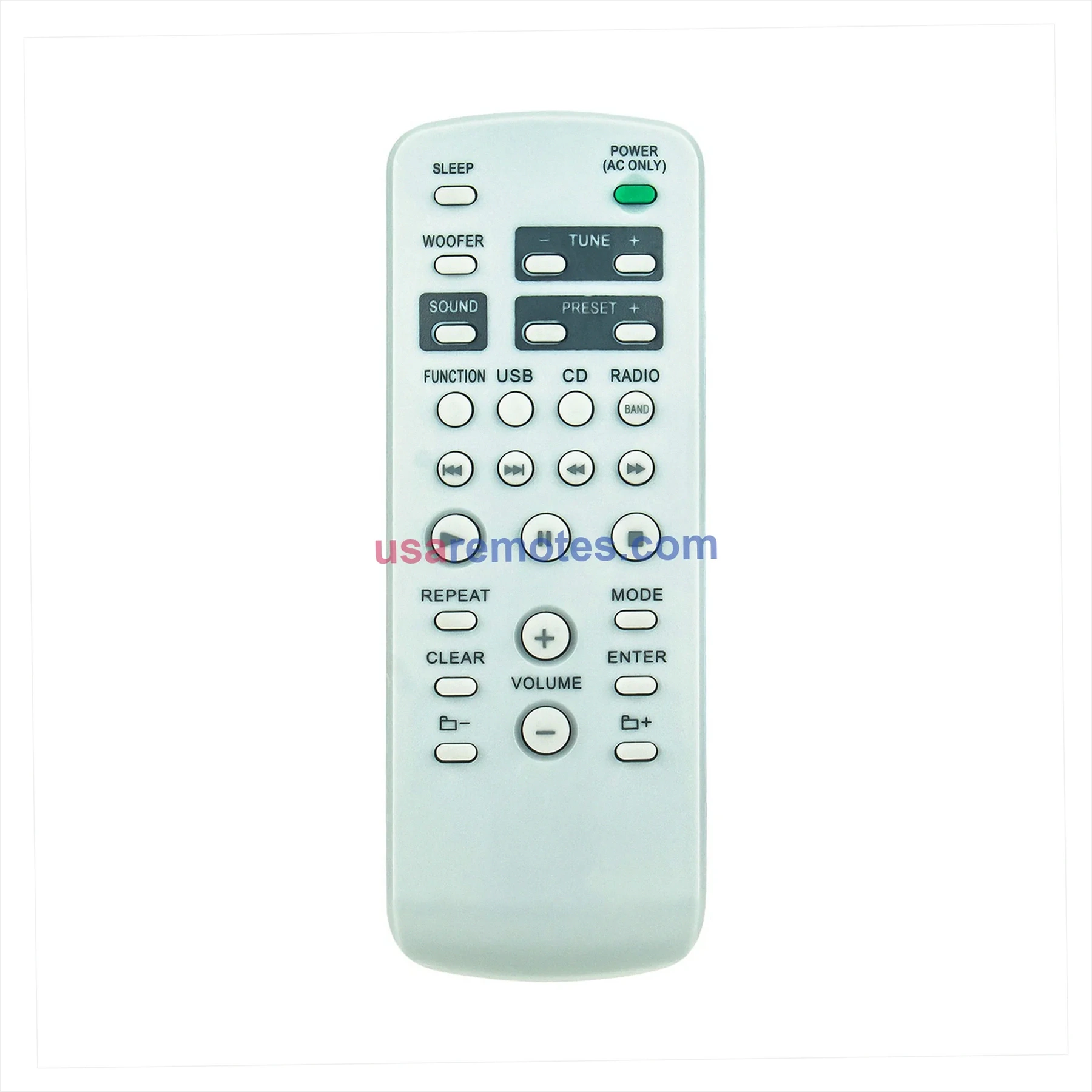 Sony RG880CP remote control replacement Sony RG880CP remote control replacement