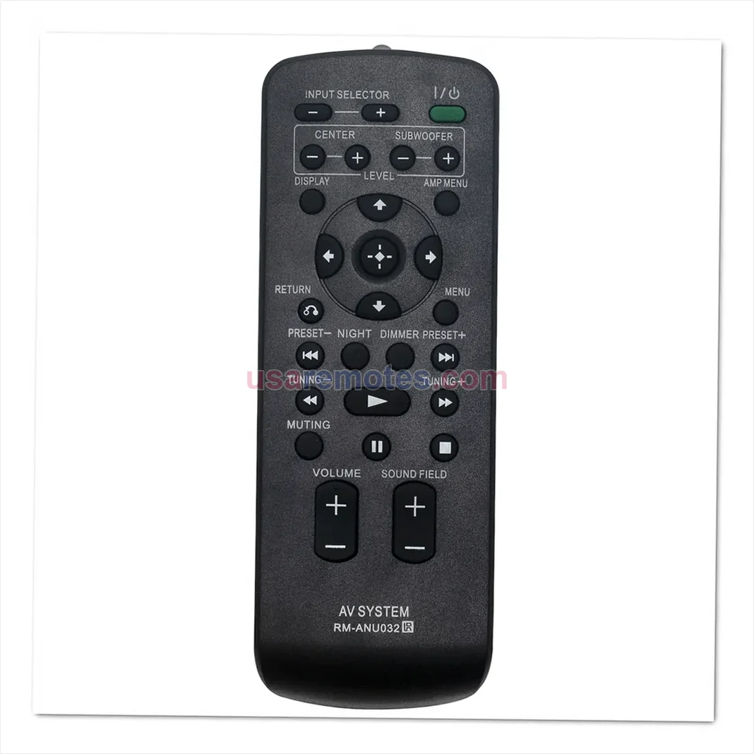 Sony RHT-G5 remote control replacement