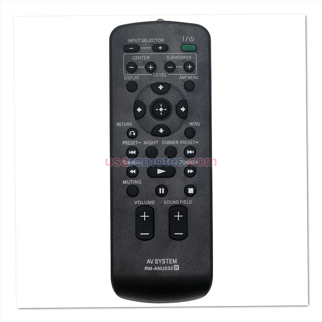 Sony RHT-G900 remote control replacement