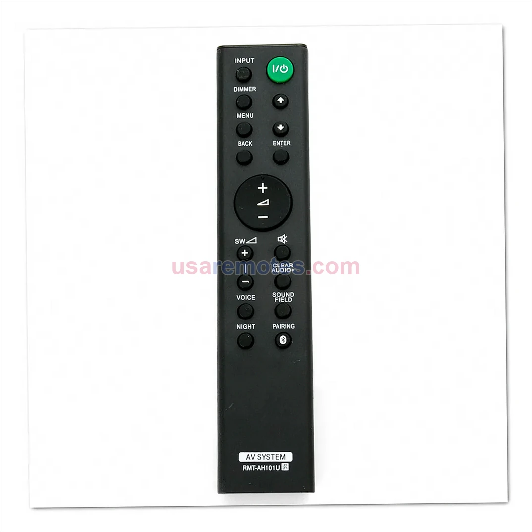 Sony SA-CT260H remote control replacement Sony SA-CT260H remote control replacement