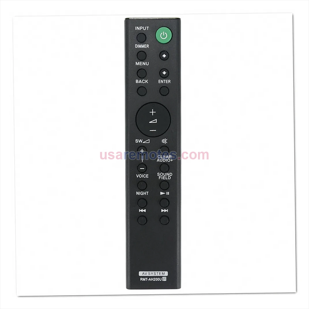 Sony SA-WCT390 remote control replacement Sony SA-WCT390 remote control replacement