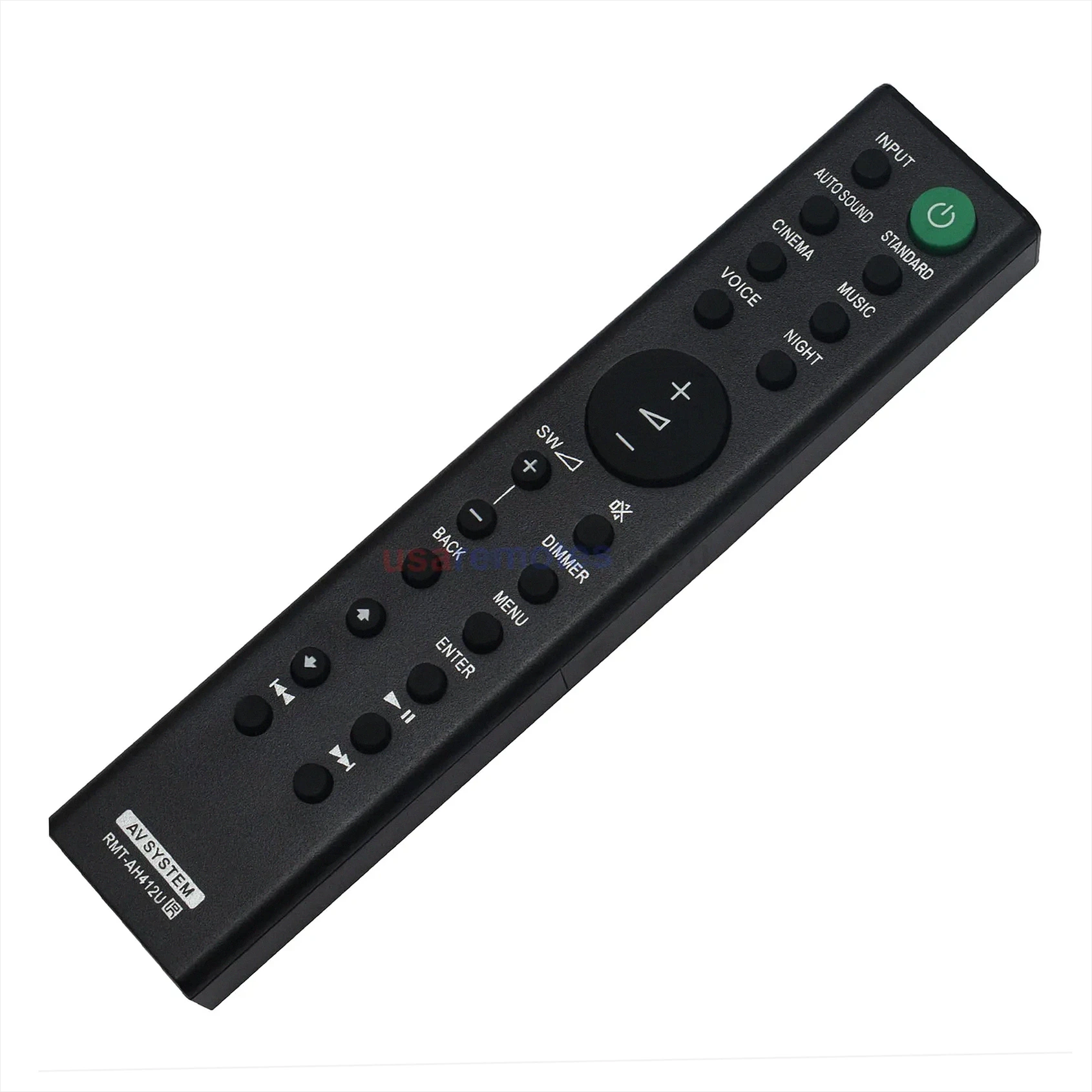 Sony SA-WS20R remote control replacement Sony SA-WS20R remote control replacement