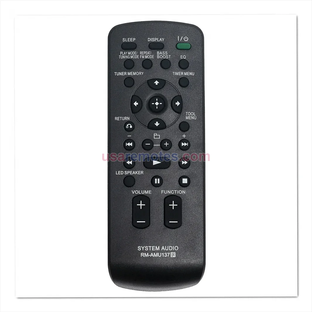 Sony SS-CLX20 remote control replacement Sony SS-CLX20 remote control replacement
