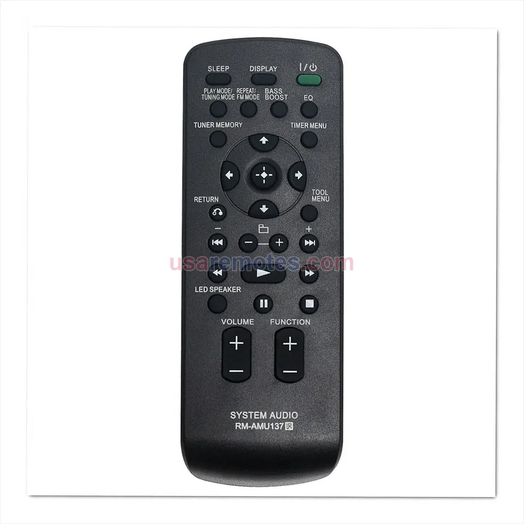 Sony SS-CMX500 remote control replacement Sony SS-CMX500 remote control replacement