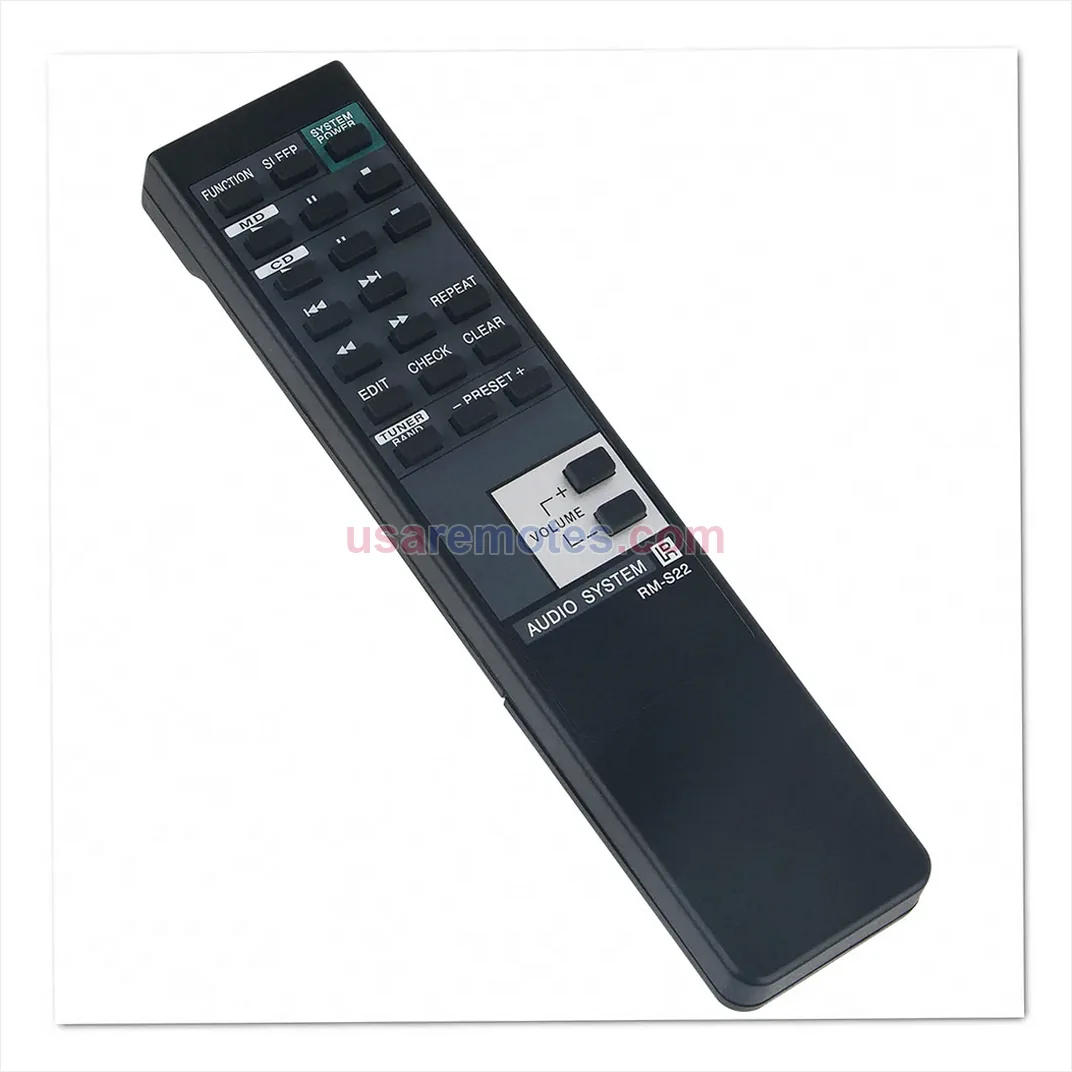 Sony SS-H501 remote control replacement Sony SS-H501 remote control replacement