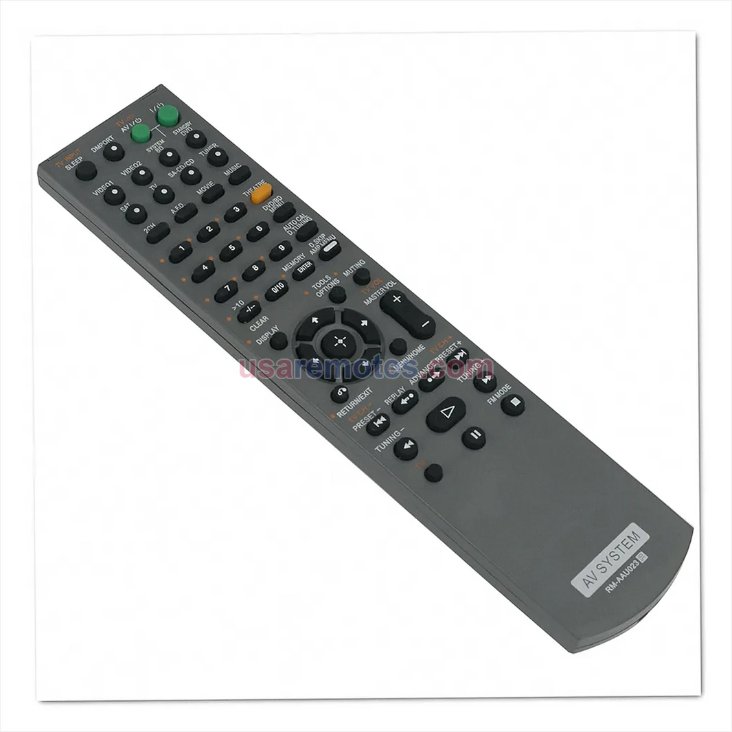Sony SS-MSP2 remote control replacement Sony SS-MSP2 remote control replacement
