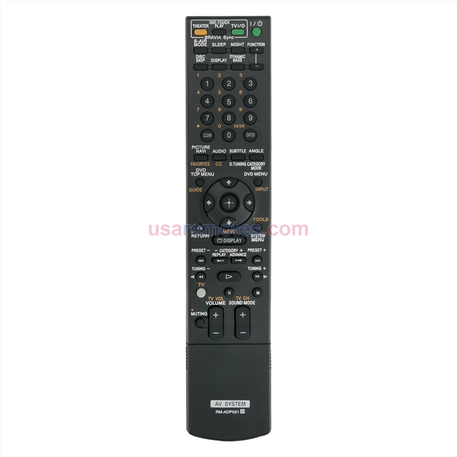 Sony SS-TS90 remote control replacement Sony SS-TS90 remote control replacement