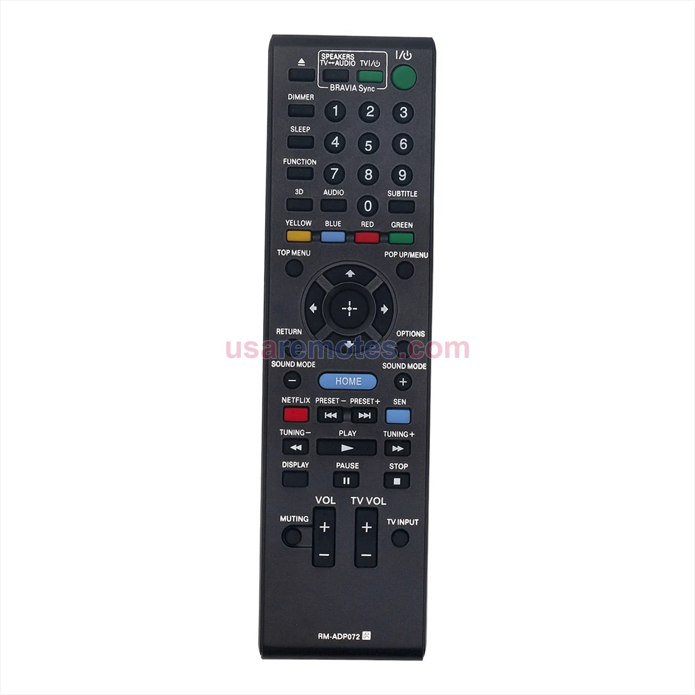 Sony SS-TSB117 remote control replacement