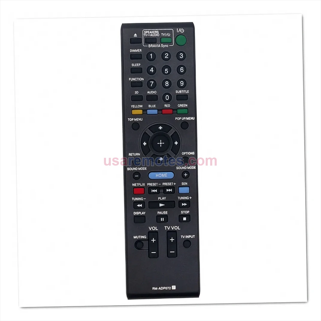 Sony SS-TSB118 remote control replacement Sony SS-TSB118 remote control replacement