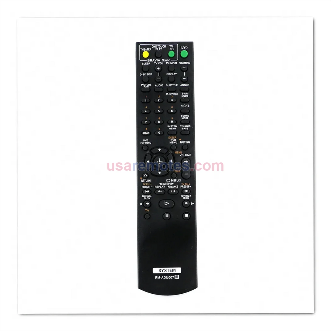 Sony SS-WS95 remote control replacement