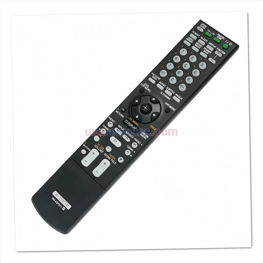 Sony SSWS77 remote control replacement Sony SSWS77 remote control replacement