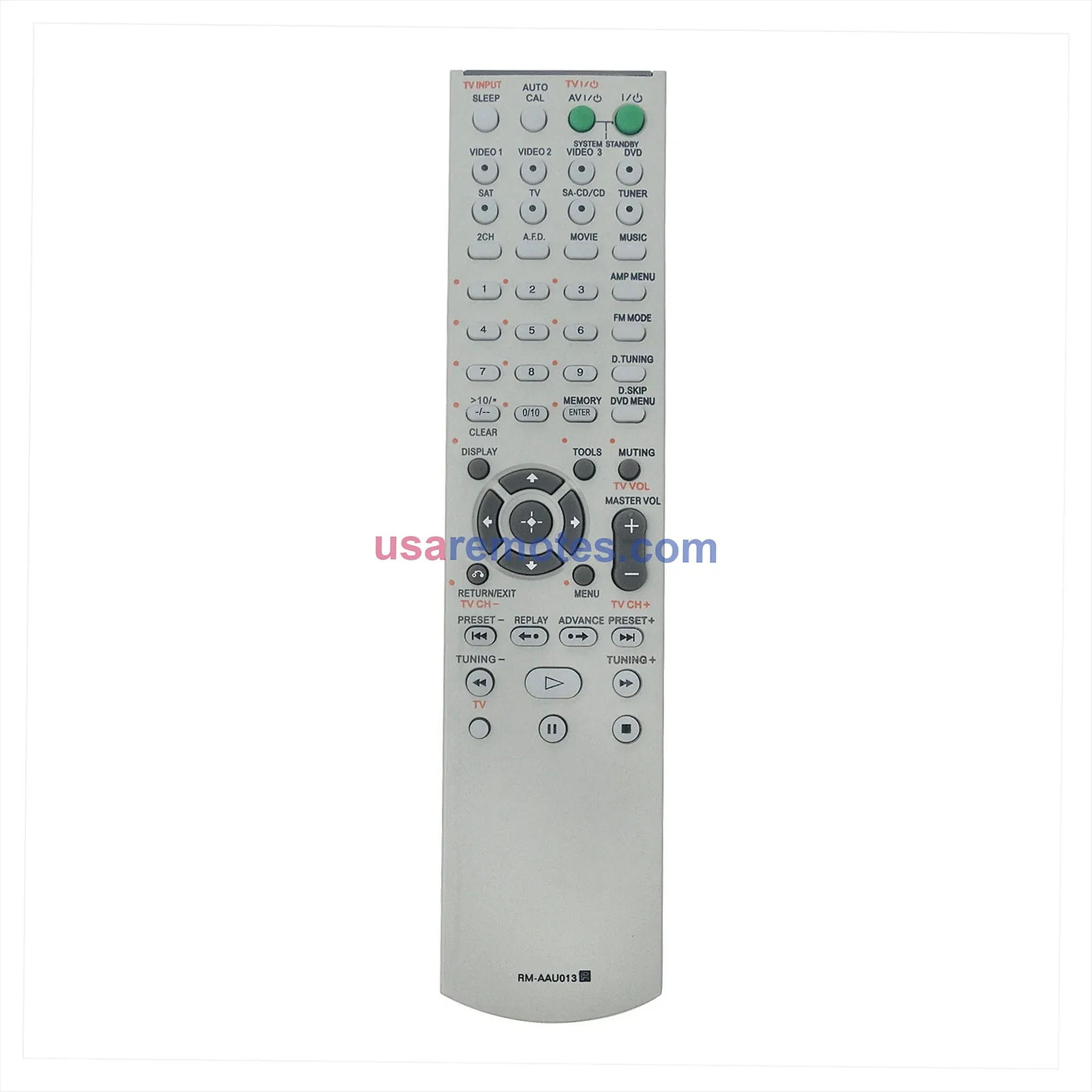 Sony STR-DG510 remote control replacement Sony STR-DG510 remote control replacement