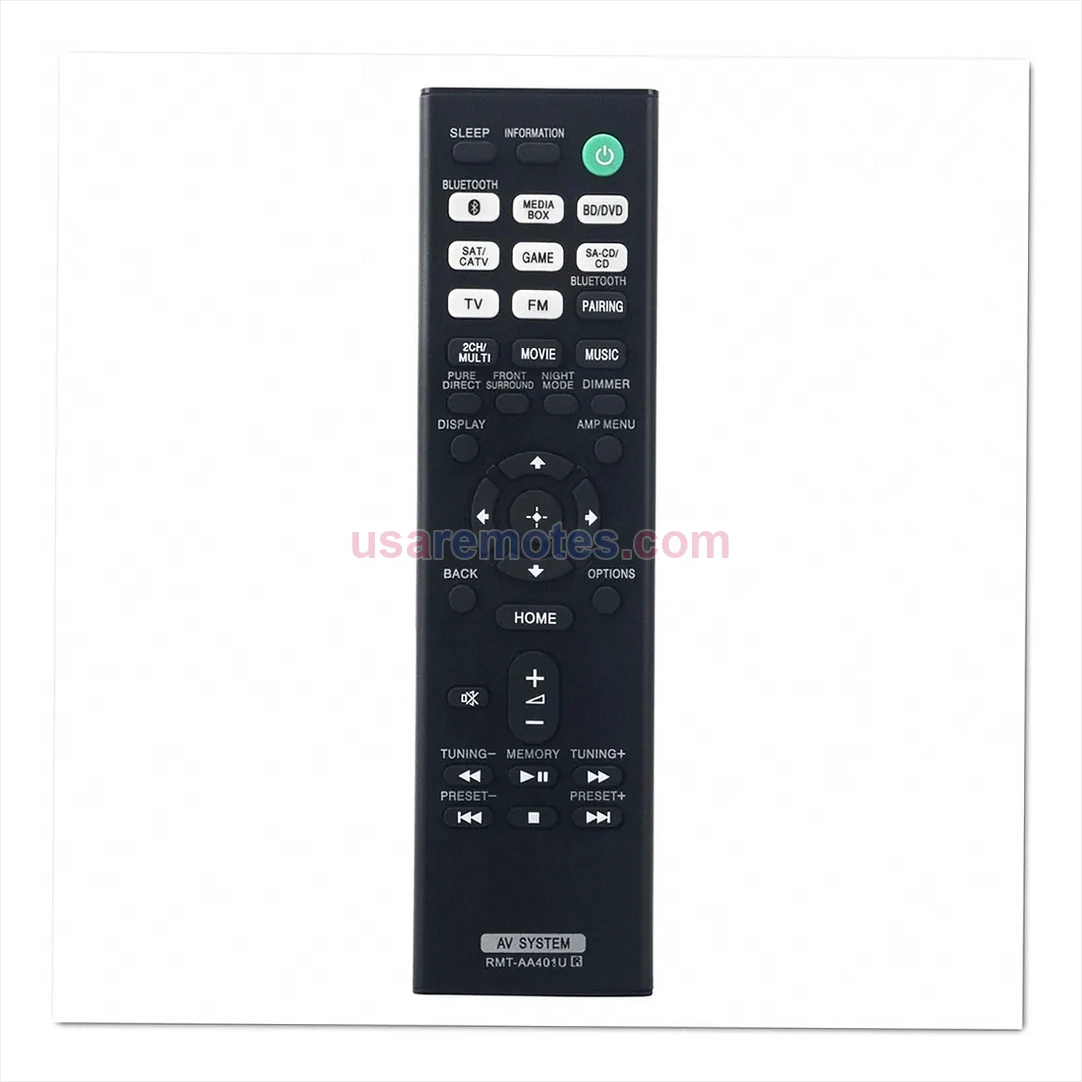 Sony STR-DH401U remote control replacement Sony STR-DH401U remote control replacement