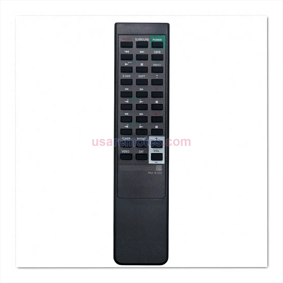 Sony STR-GX50ES remote control replacement Sony STR-GX50ES remote control replacement