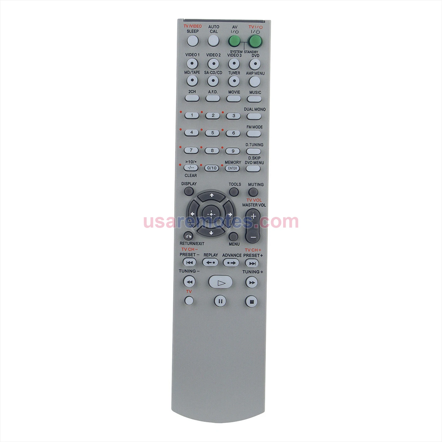 Sony STR-K670 remote control replacement Sony STR-K670 remote control replacement