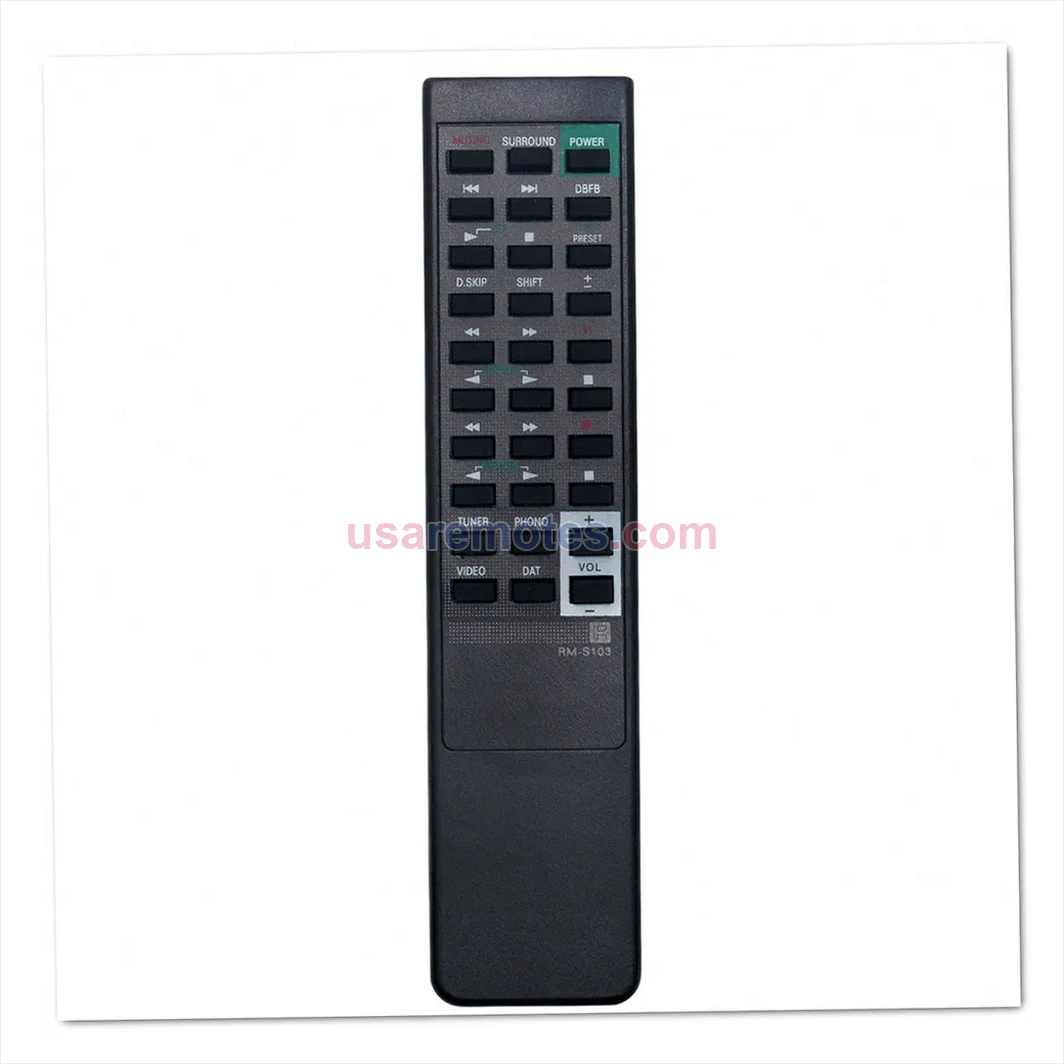 Sony STRGX5 remote control replacement Sony STRGX5 remote control replacement