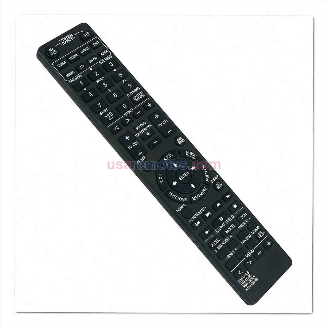Sony TA-DE585 Audio System remote control replacement Sony TA-DE585 Audio System remote control replacement