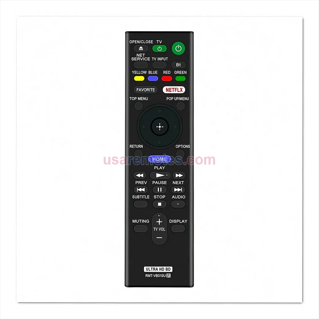 Sony UBP-X1000ES remote control replacement Sony UBP-X1000ES remote control replacement