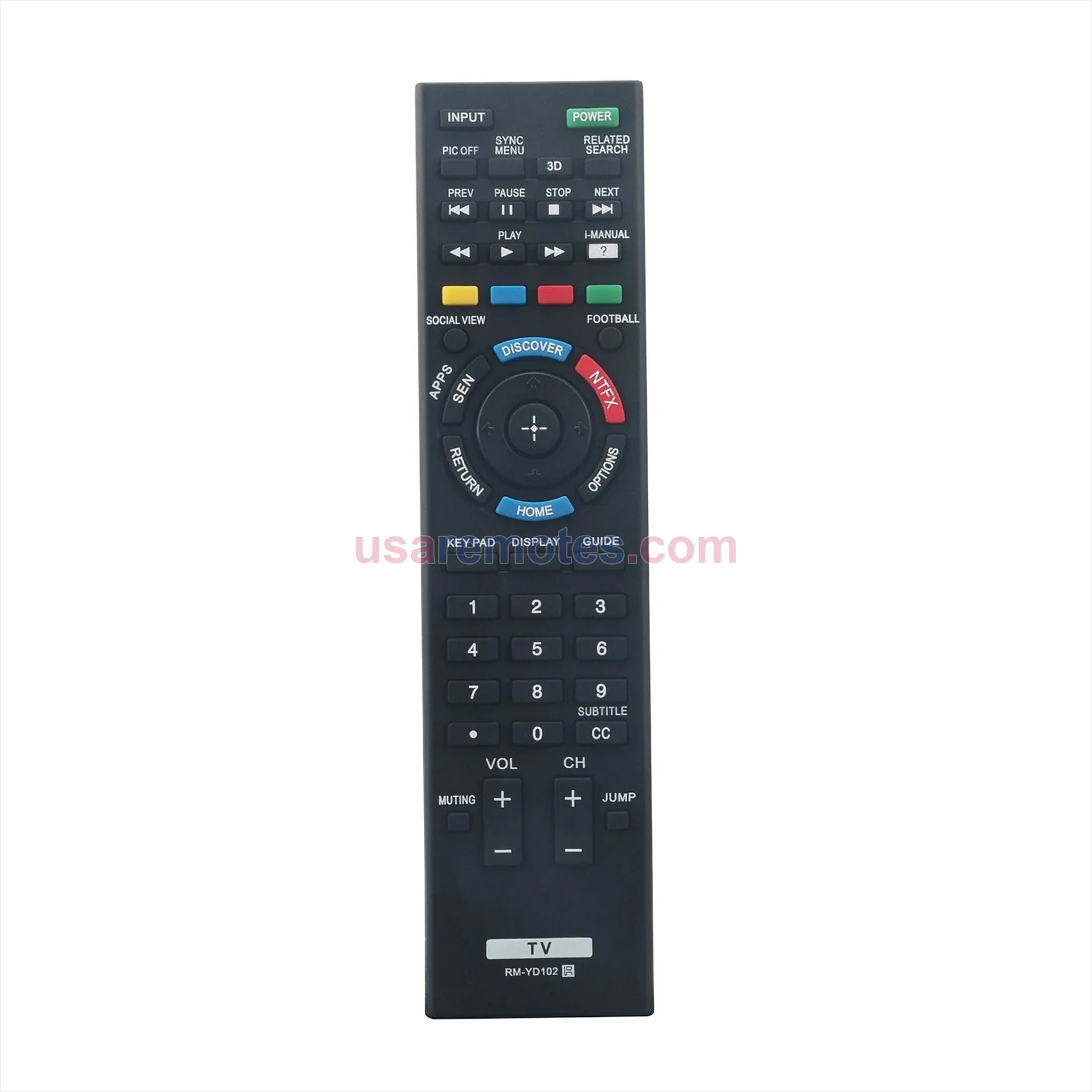Sony XBR-49X850B remote control replacement Sony XBR-49X850B remote control replacement
