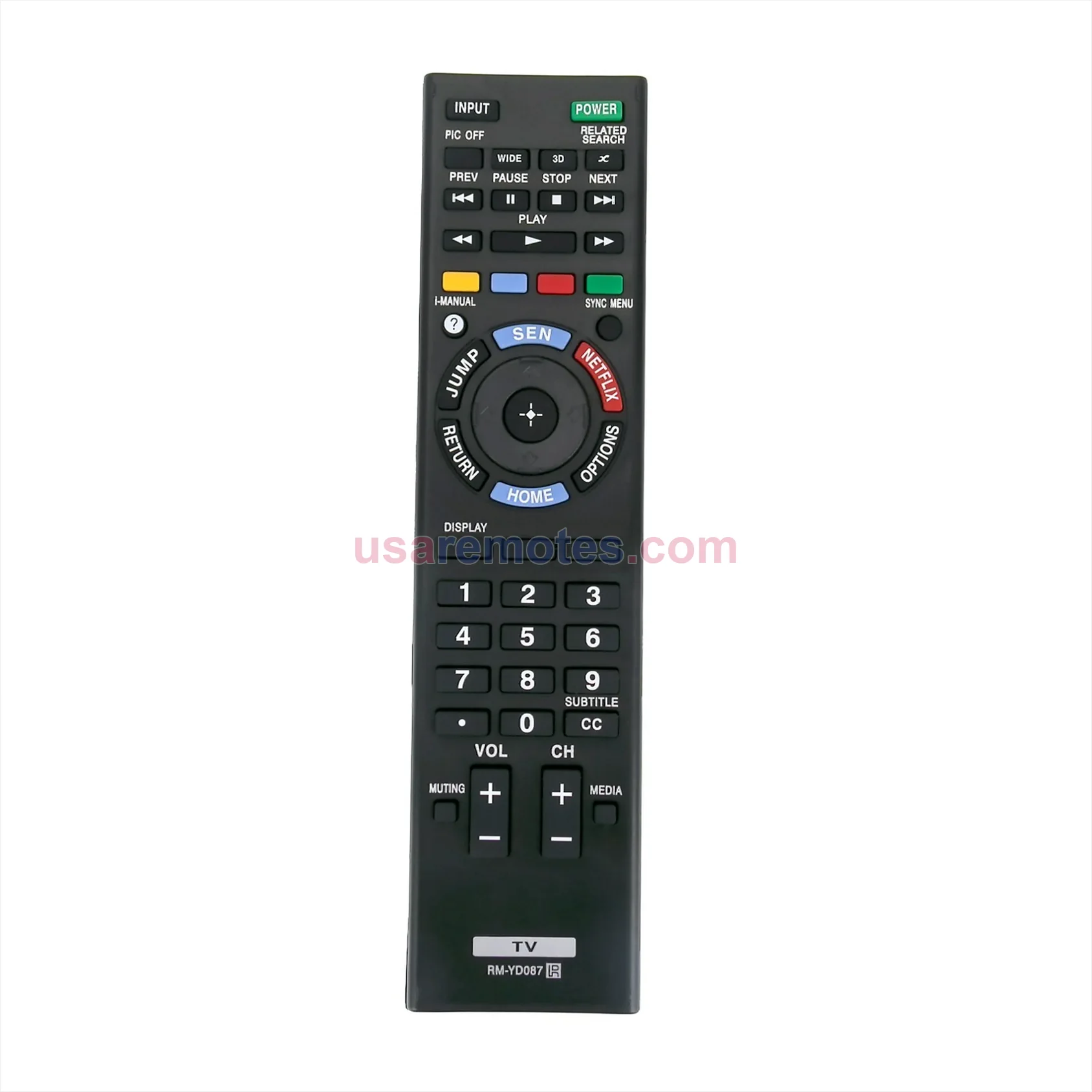 Sony XBR-65X850A remote control replacement Sony XBR-65X850A remote control replacement