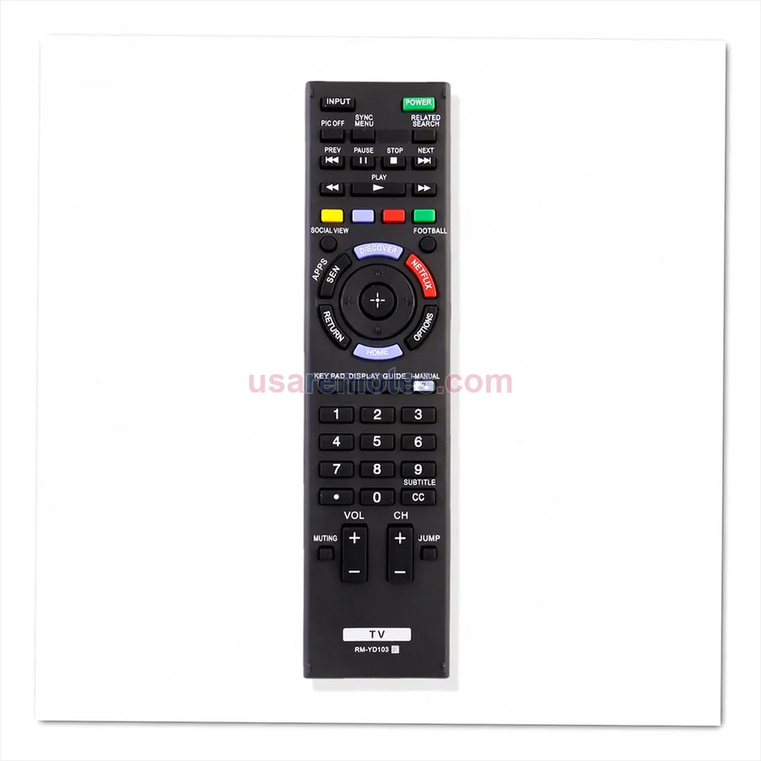 Sony XBR65X850B remote control replacement Sony XBR65X850B remote control replacement