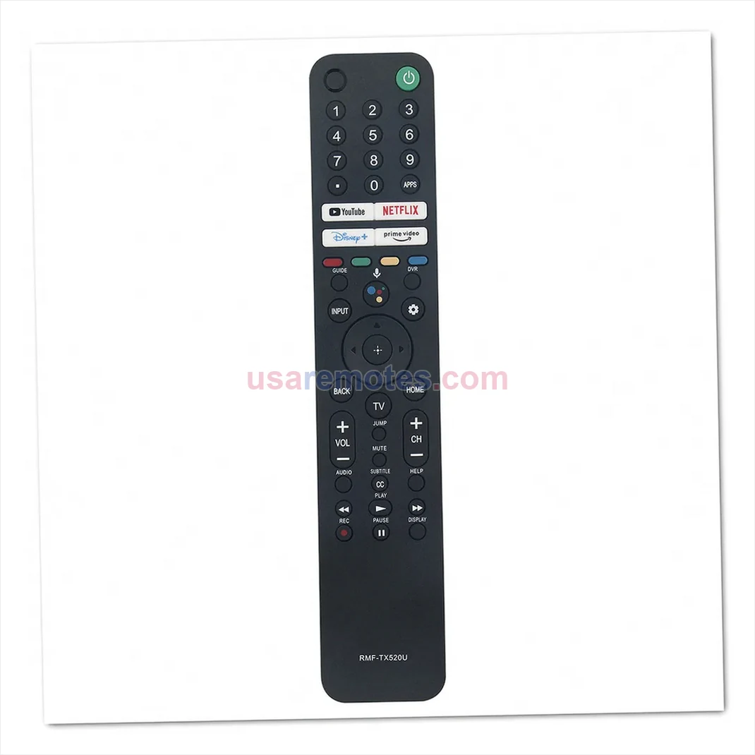 Sony XR-65X90J remote control replacement Sony XR-65X90J remote control replacement