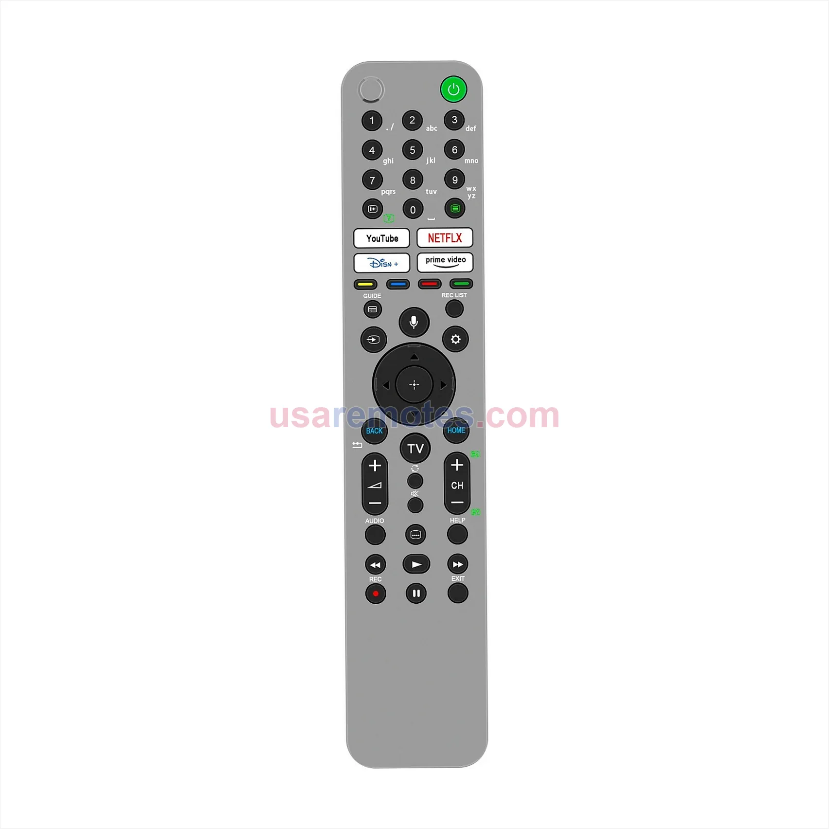 Sony XR-77X92J remote control replacement Sony XR-77X92J remote control replacement