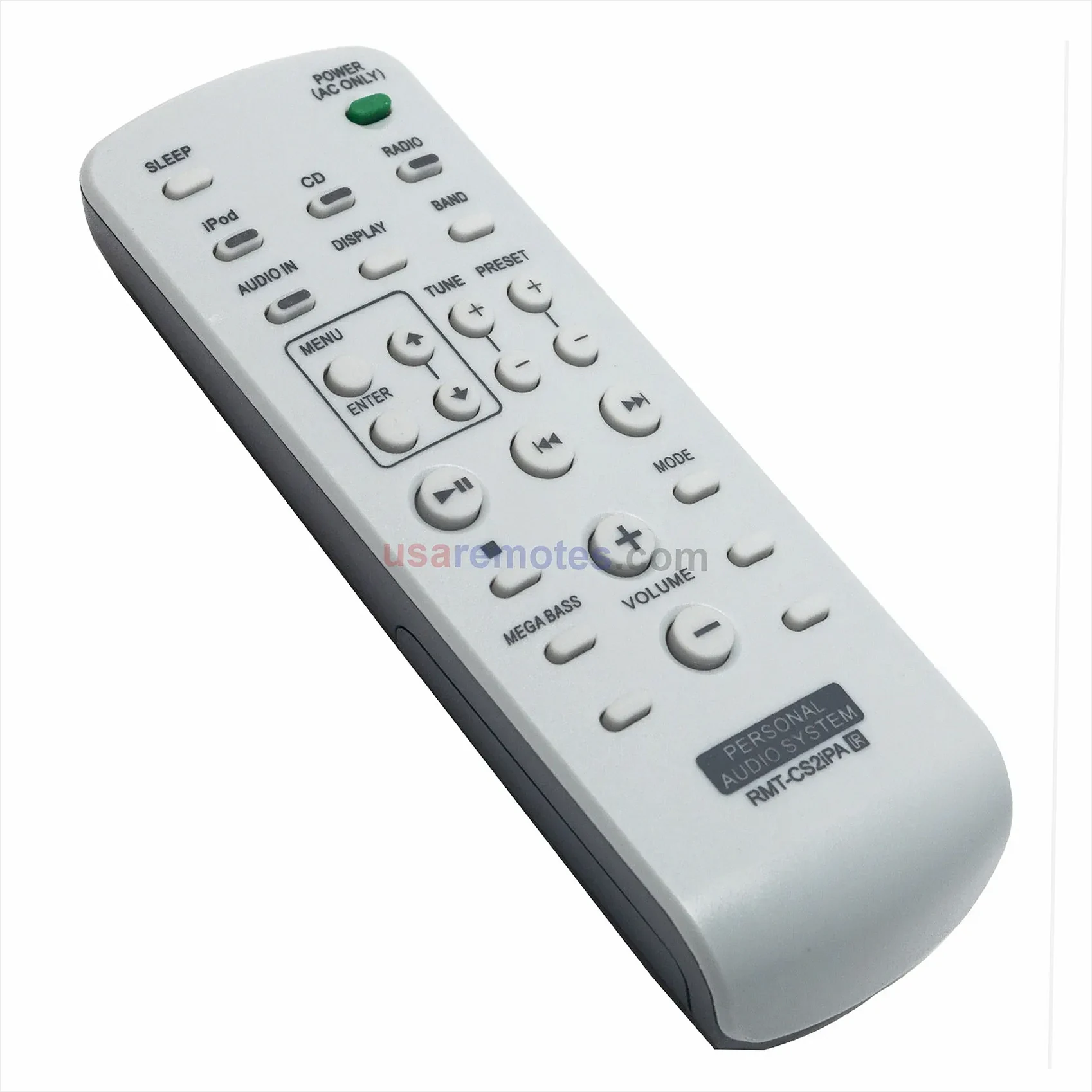 Sony ZS-S4IP remote control replacement Sony ZS-S4IP remote control replacement