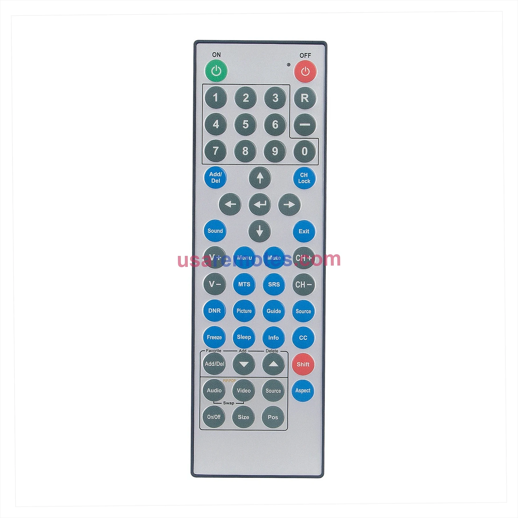 SunBrite SB-V-55-4KHDR-BL remote control replacement SunBrite SB-V-55-4KHDR-BL remote control replacement