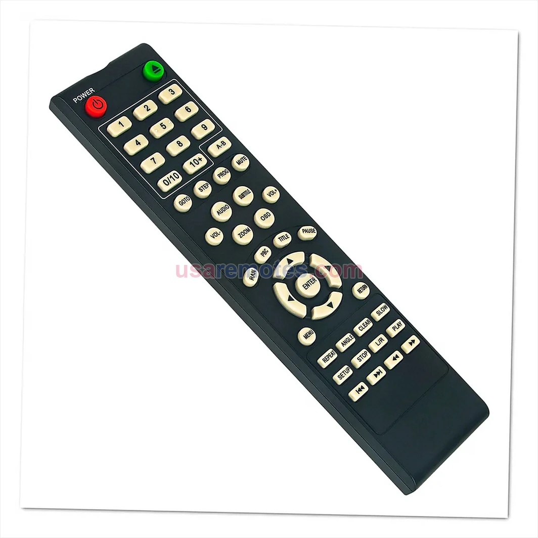 Sylvania SDVD1041-DG remote control replacement