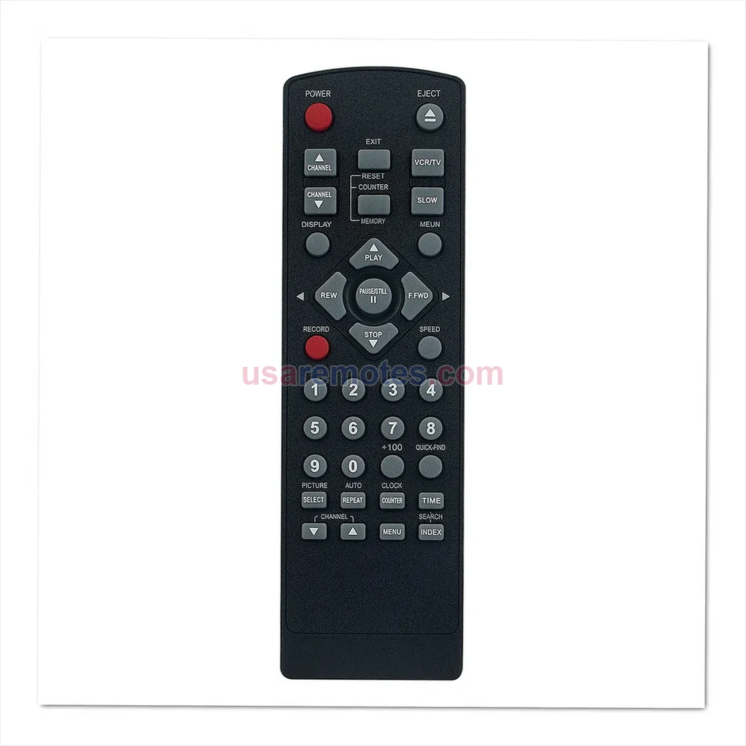 Symphonic KVS299K remote control replacement